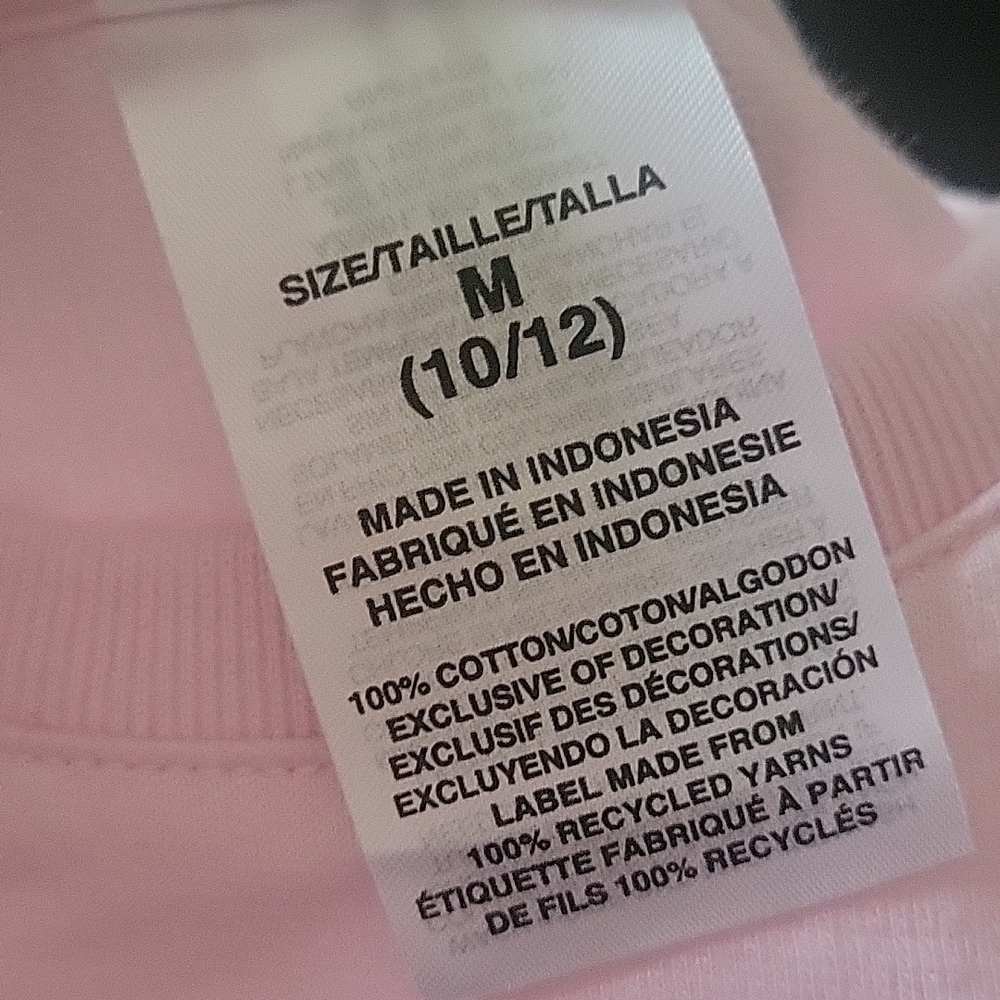 NEW! ADIDAS Girl's Cotton Short Sleeve T-shirt Dress Medium. - Picture 3 of 4